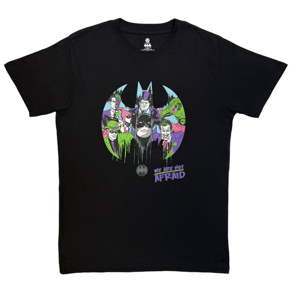Batman Unisex Adult Batman & Co T-Shirt / Black